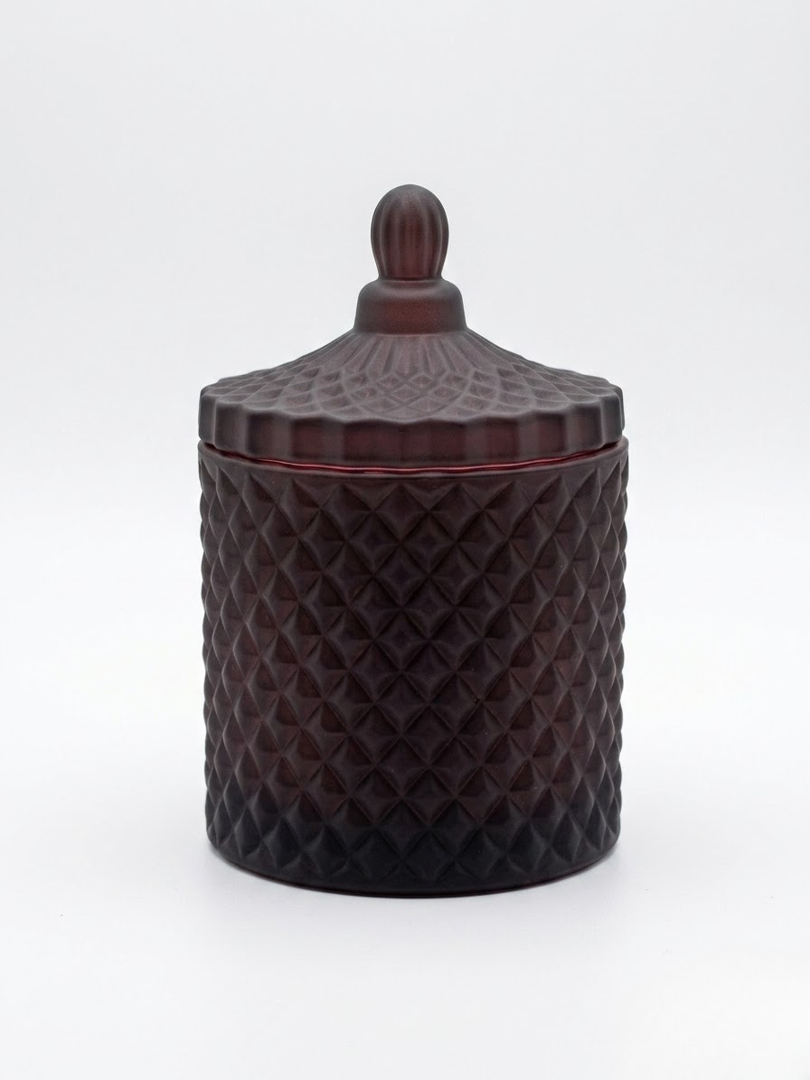 Cherry Diamond Geo Jar
