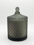 Sage Green Diamond Geo Jar